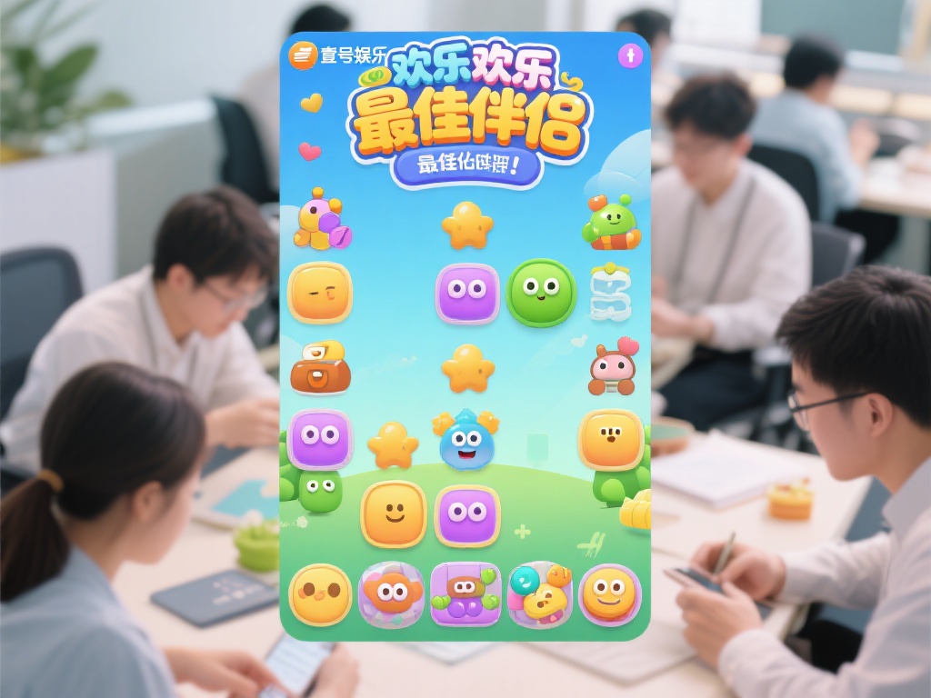 除此之外，休闲类游戏*《欢乐消消乐》*也备受青睐。