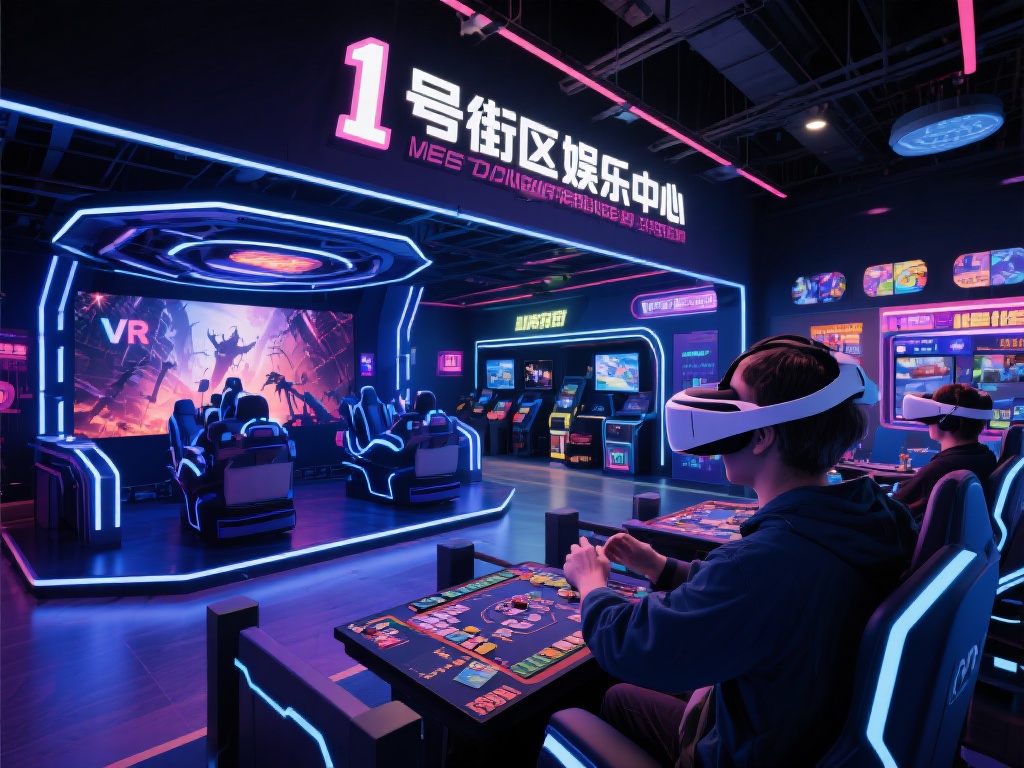 壹号街区娱乐中心不仅仅是一个娱乐场所，更是一个充满