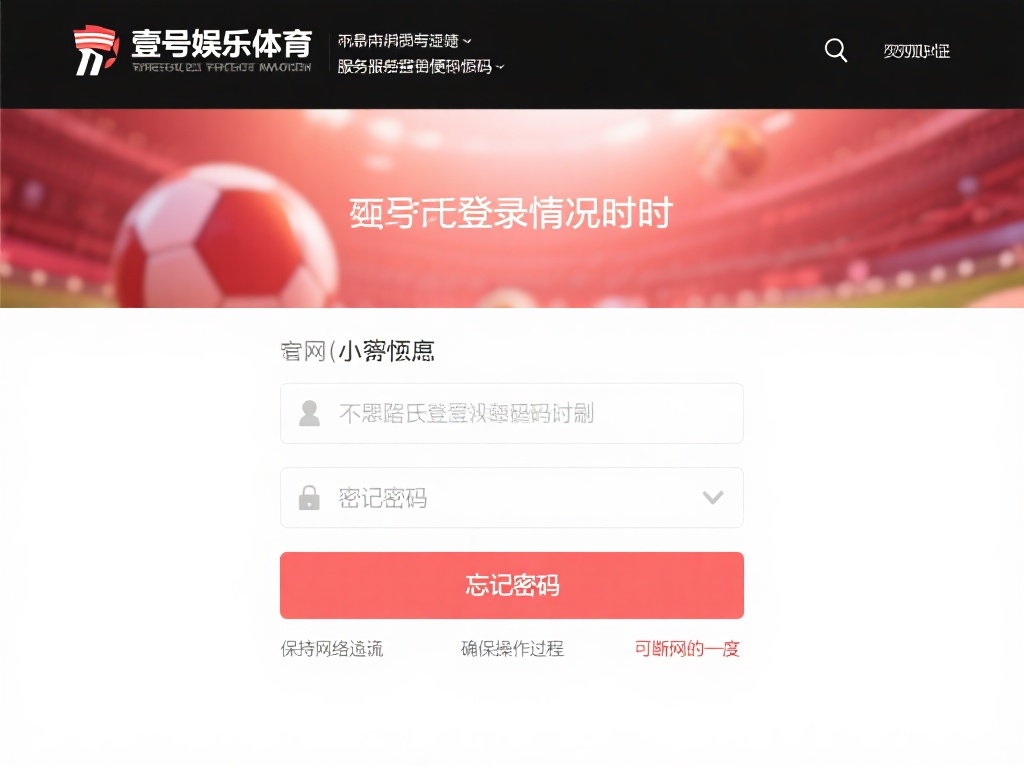 遇到无法登录的情况时，切勿慌张。壹号娱乐体育官网通